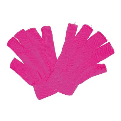 Handschoenen zonder vingers fuchsia