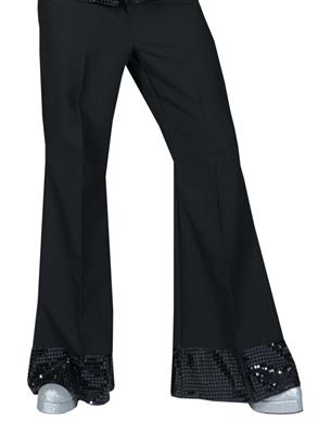 Disco broek zwart