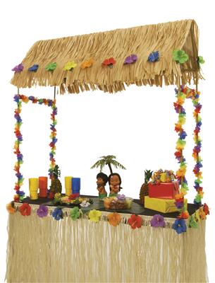 Tiki hut voor tafel