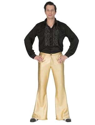 Disco fever broek goud