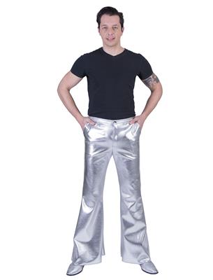 Disco fever broek zilver