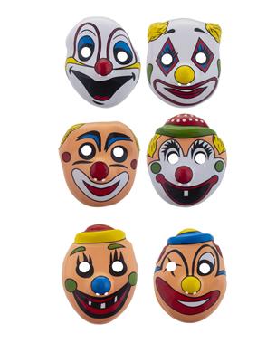 Masker clown kind 6 ass