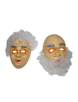 Masker oude vrouw of oude man