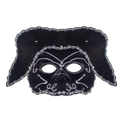 Oogmasker met hoed