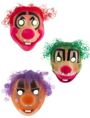 Masker clown 3 ass