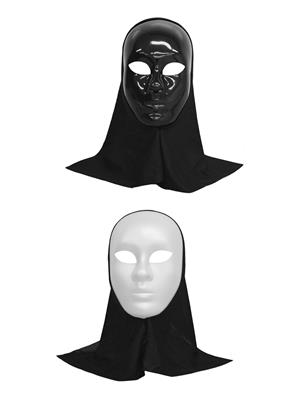 Masker met kap 2 kleuren