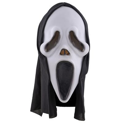 Masker Scream met kap