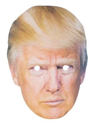 Masker karton Trump