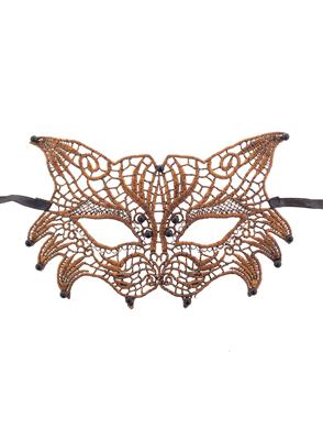 Oogmasker steampunk brons