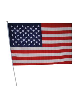 Vlag 60 x 90 cm op stok USA