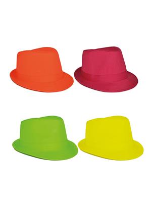 Hoed neon 4 kleuren