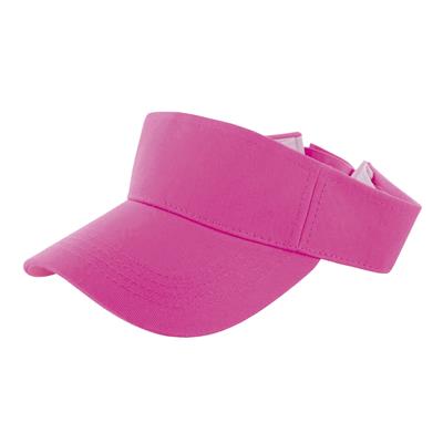 Zonneklep fluo roze