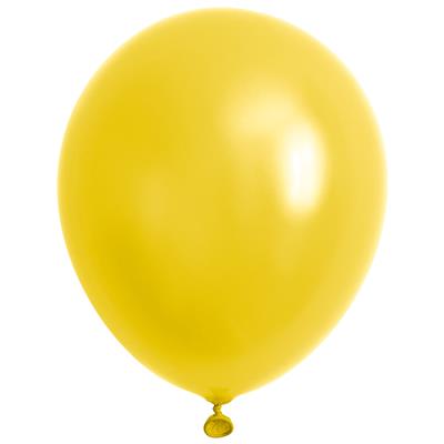 40 Gele ballonnen 10"