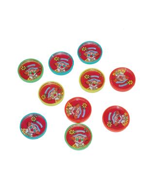 10 spelletjes clown 4 cm