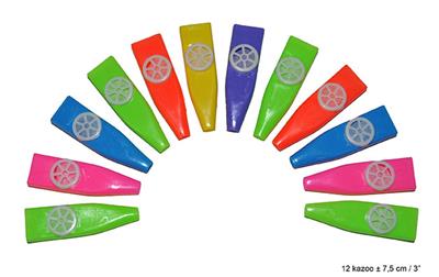 12 kazoos 7,5 cm