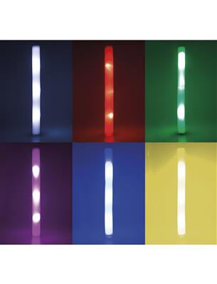 Foam stick LED 48 cm 6 kleuren