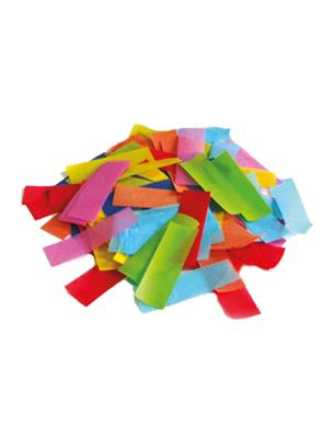 Confetti traagdalend 1kg veelkleurig