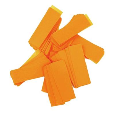 Confetti traagdalend 1kg oranje