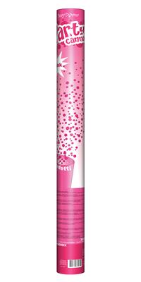 Confettikanon 60 cm roze