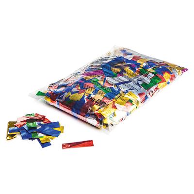 Confetti traagdalend 1kg metallic multicolor