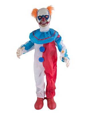 Clown 95 cm met licht, geluid en beweging