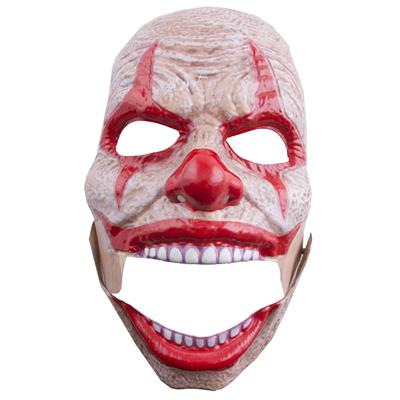 Masker clown met bewegende mond