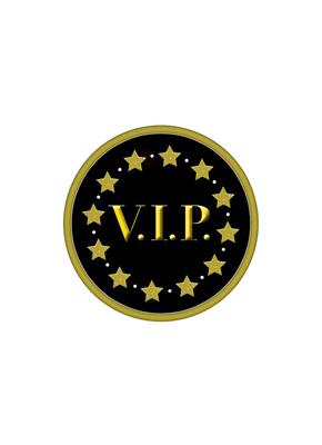 6 onderleggers magnetisch 12 cm VIP