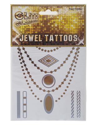 Tattoos goud zilver