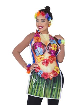 Schort luau vrouw 90 cm