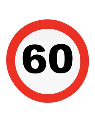 Wanddecoratie traffic 60 jaar