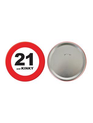 Badge traffic 21 jaar