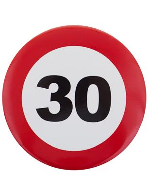 Badge traffic 30 jaar