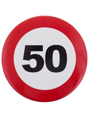 Badge traffic 50 jaar