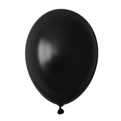 100 ballonnen 12" zwart