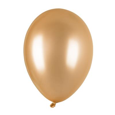 100 ballonnen 10,5" metallic goud