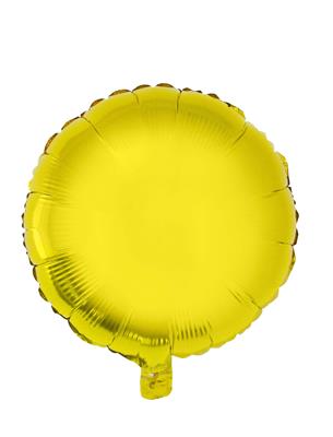 Folieballon 18" rond goud