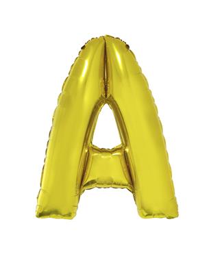 Folieballon 40" letter A goud