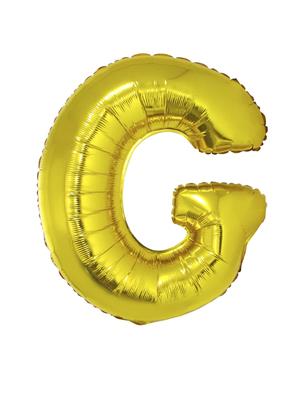 Folieballon 40" letter G goud