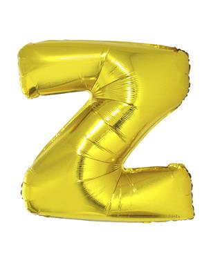 Folieballon 40" letter Z goud