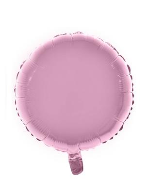 Folieballon 18" rond roze