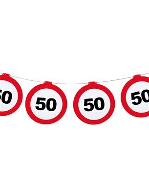 Slinger 15 verkeersborden traffic 50