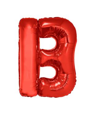 Folieballon 40" letter B rood