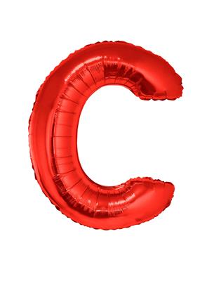 Folieballon 40" letter C rood