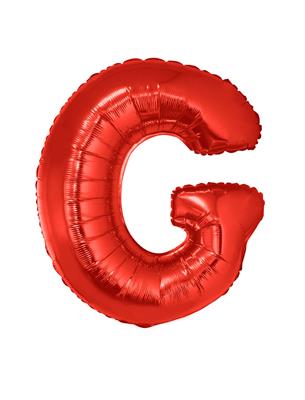 Folieballon 40" letter G rood