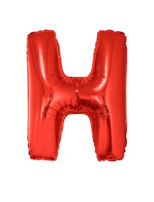 Folieballon 40" letter H rood