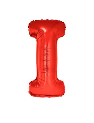 Folieballon 40" letter I rood