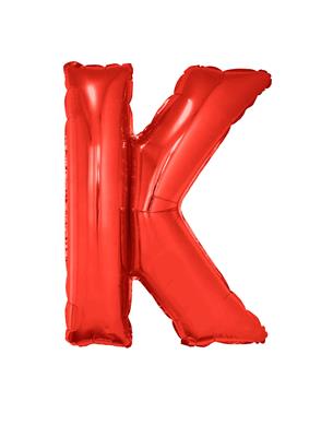 Folieballon 40" letter K rood