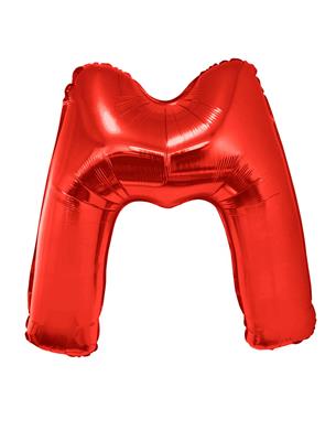 Folieballon 40" letter M rood