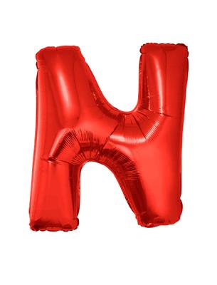 Folieballon 40" letter N rood