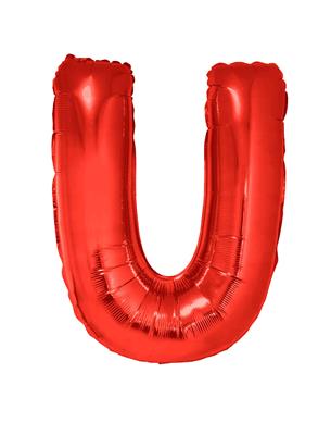 Folieballon 40" letter U rood